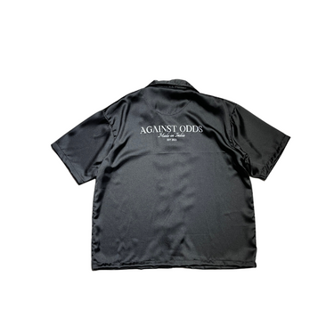 Black Satin Shirt