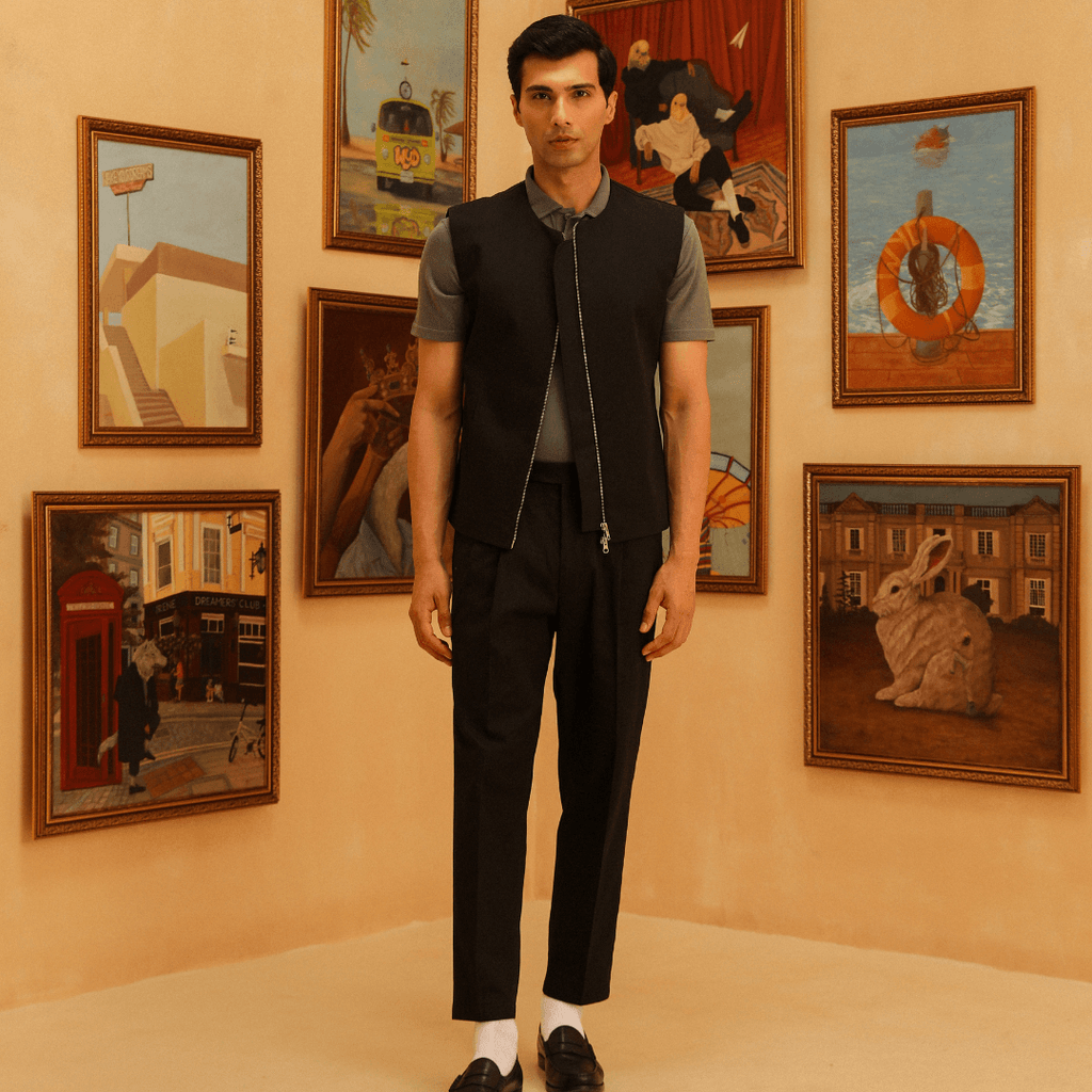 Technical Vest - Black - ProjektStreet®