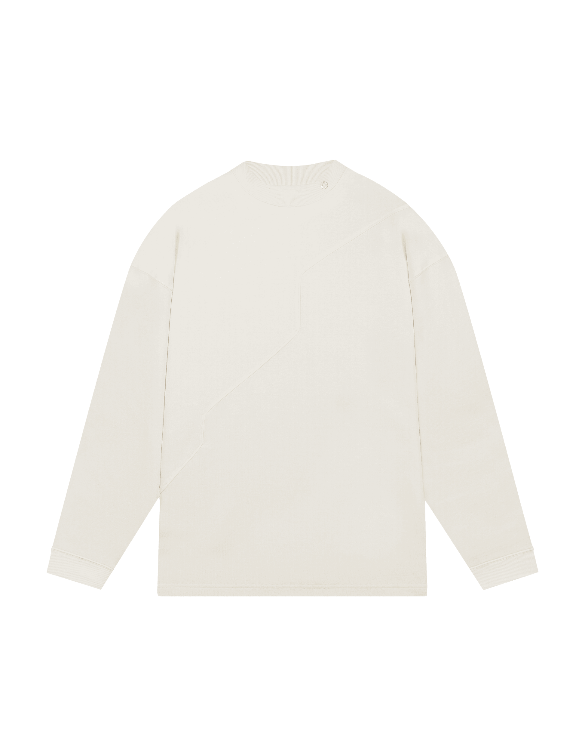 Inaugural Long Sleeves Cream tee - ProjektStreet®