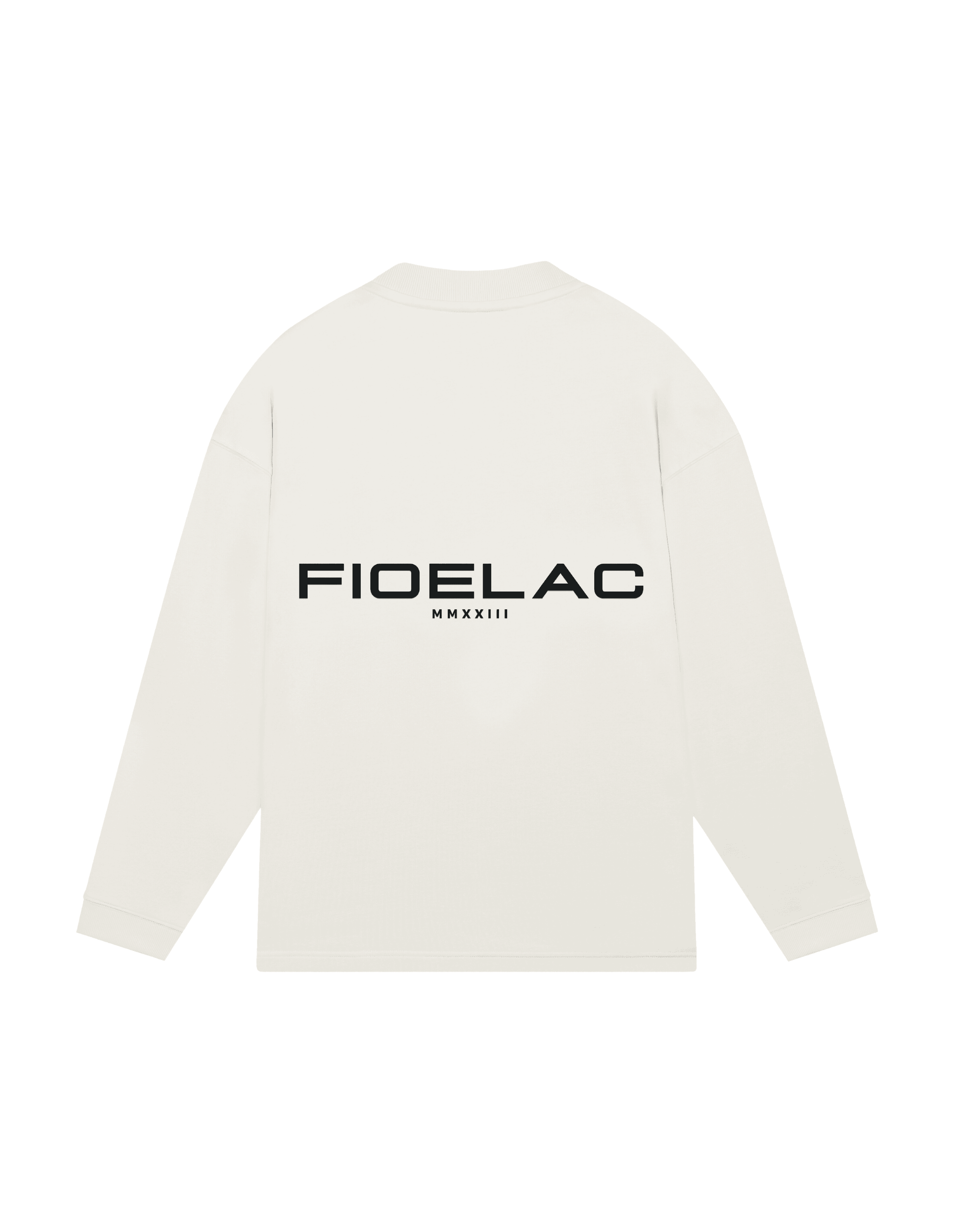 Inaugural Long Sleeves Cream tee - ProjektStreet®