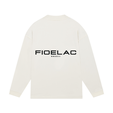 Inaugural Long Sleeves Cream tee