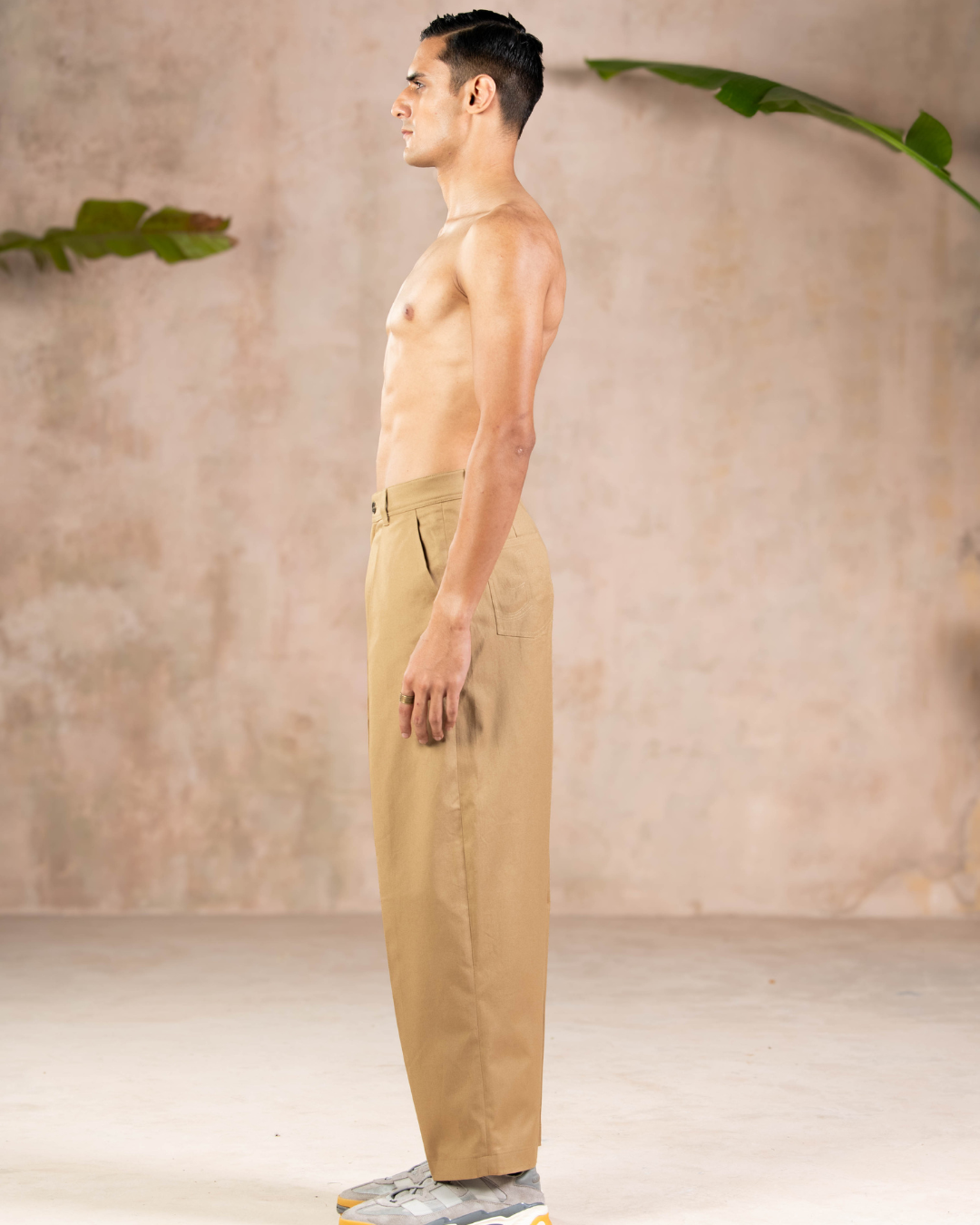 Khakee Pleated Pants-Unisex