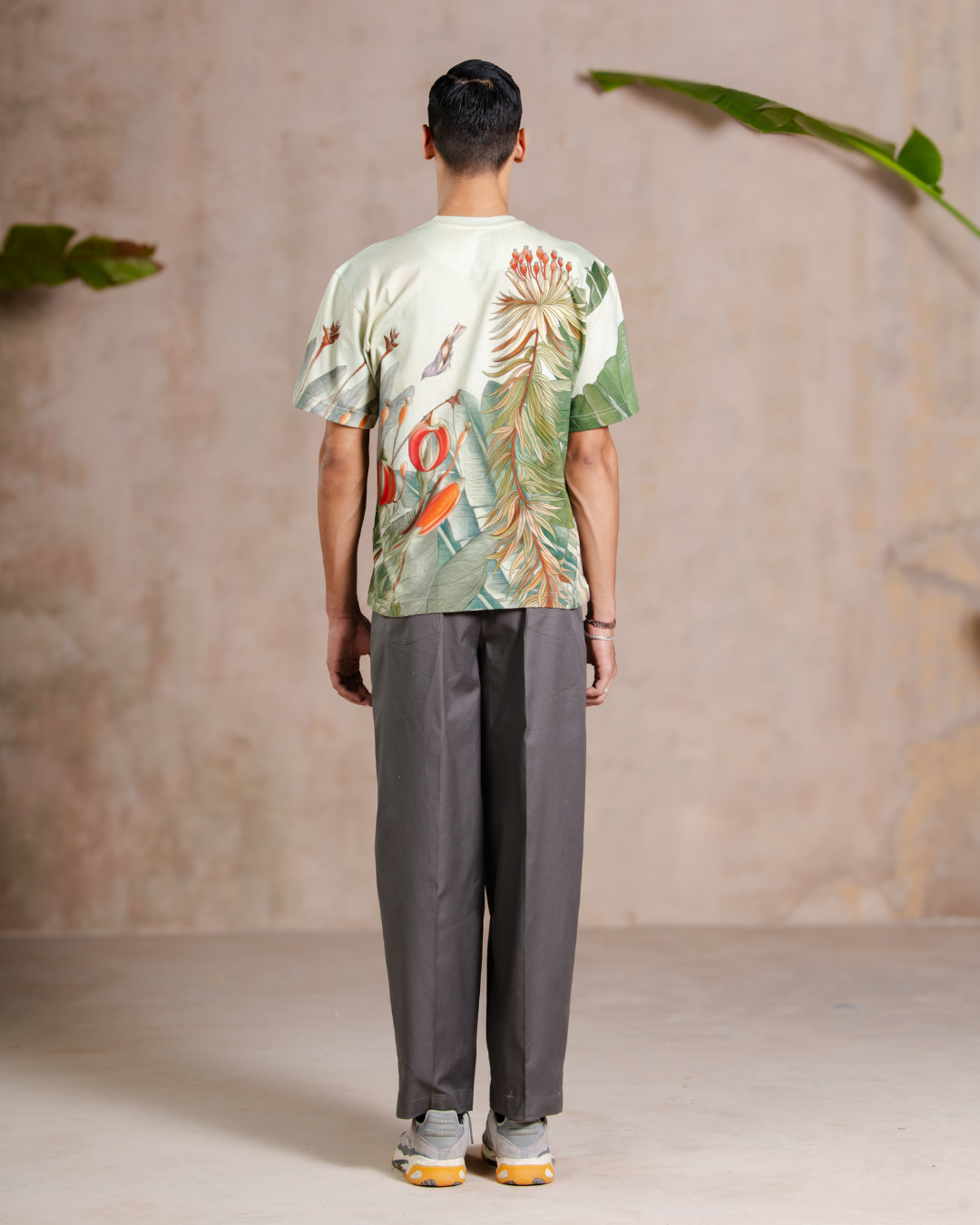 Charcoal Pleated Pants- Unisex