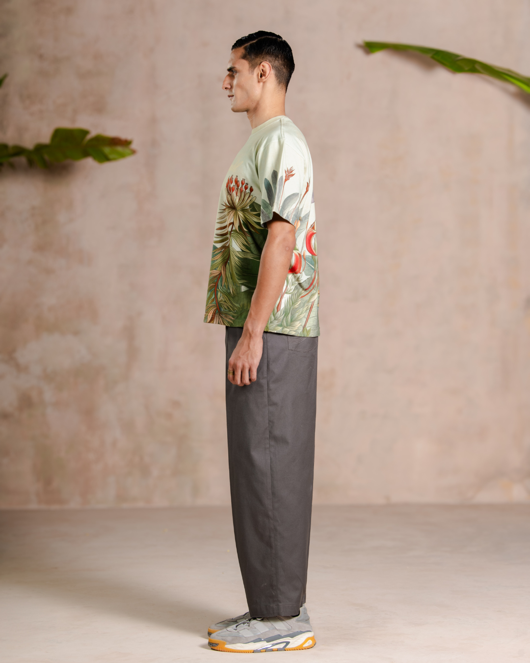 Charcoal Pleated Pants- Unisex