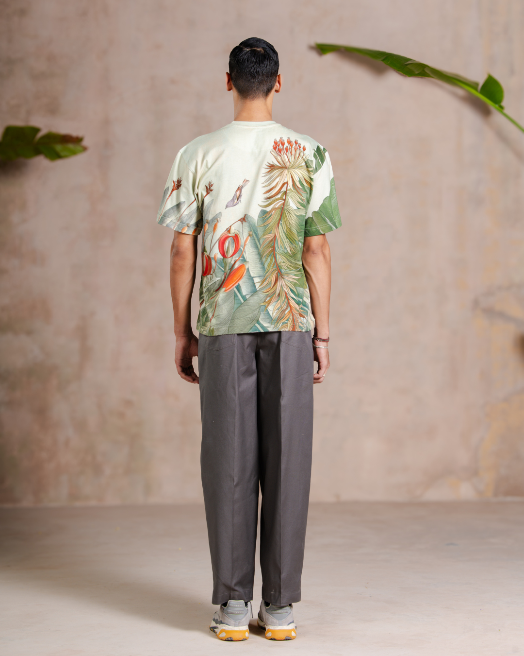 Charcoal Pleated Pants- Unisex