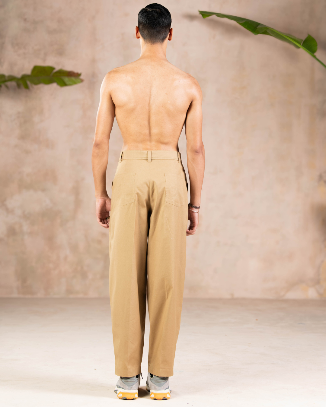 Khakee Pleated Pants-Unisex