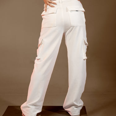 White Cargo Pants