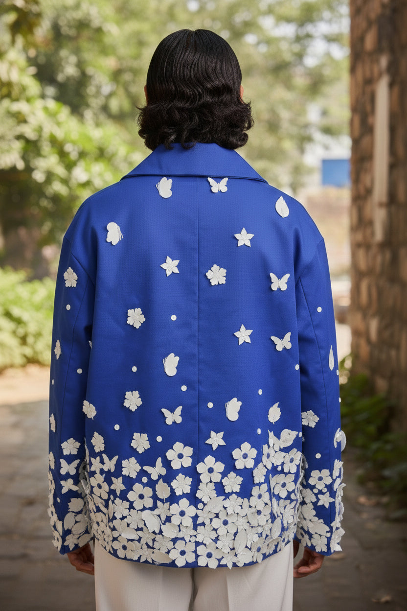 Azure Bloom Jacket