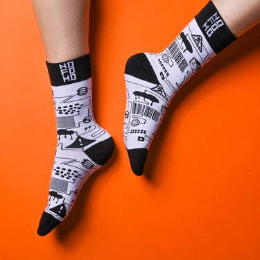Infinity- Crew Length Socks