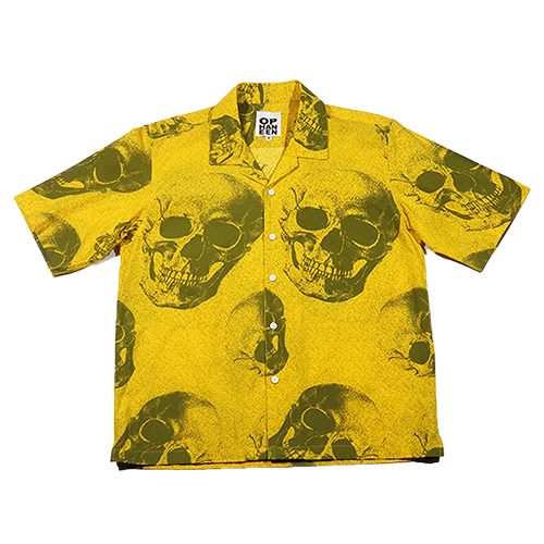 Yellow Skull Shirt - ProjektStreet®