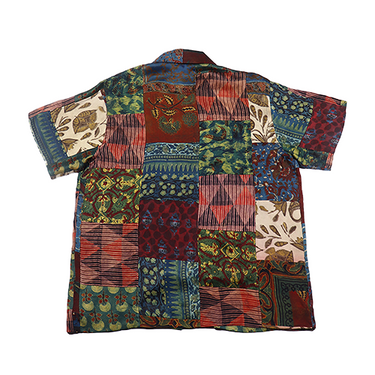 Silk Patchwork Shirt