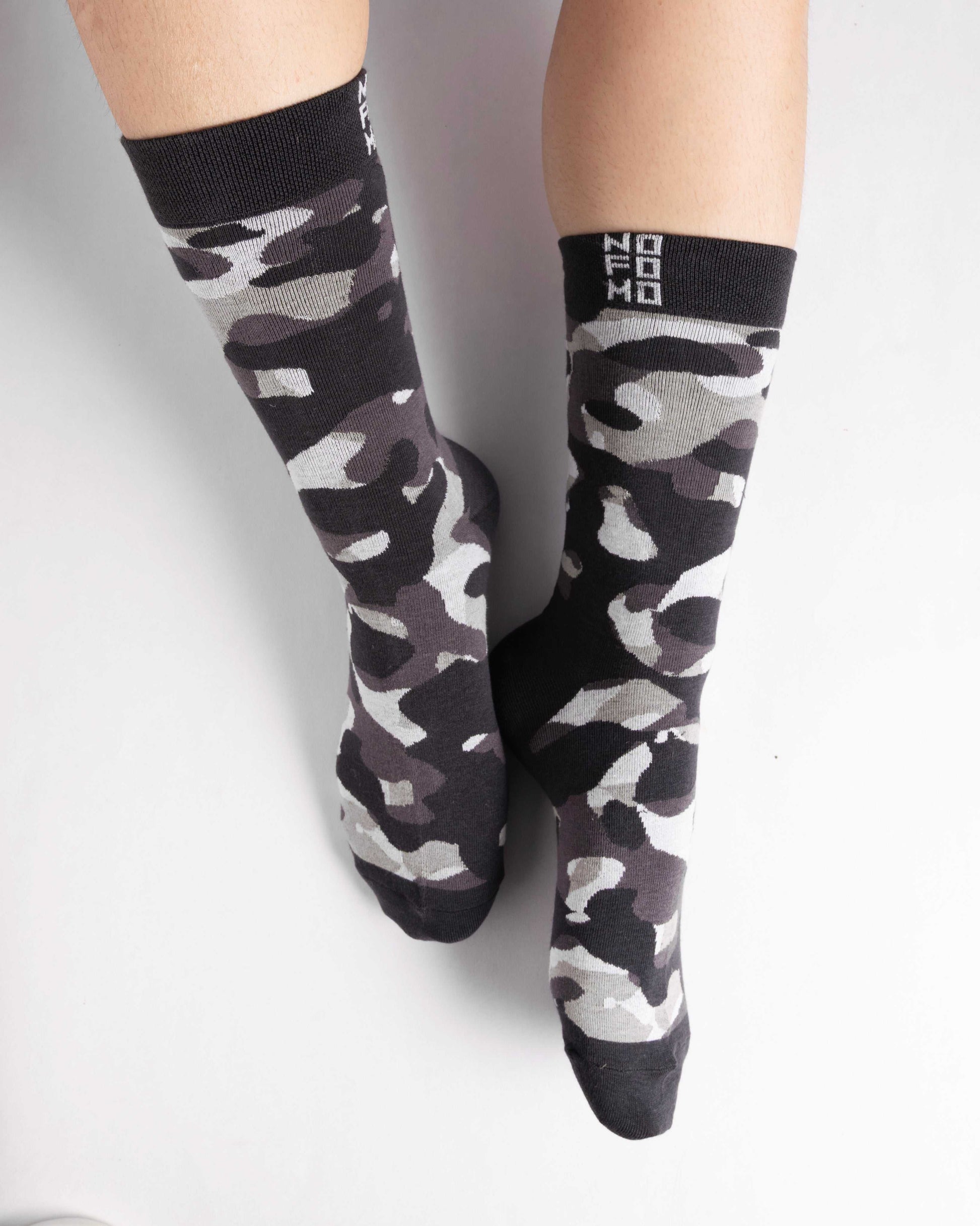 Camo- Crew Length Socks