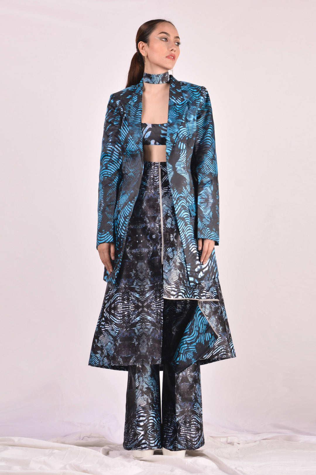 Electric Wave Skirt