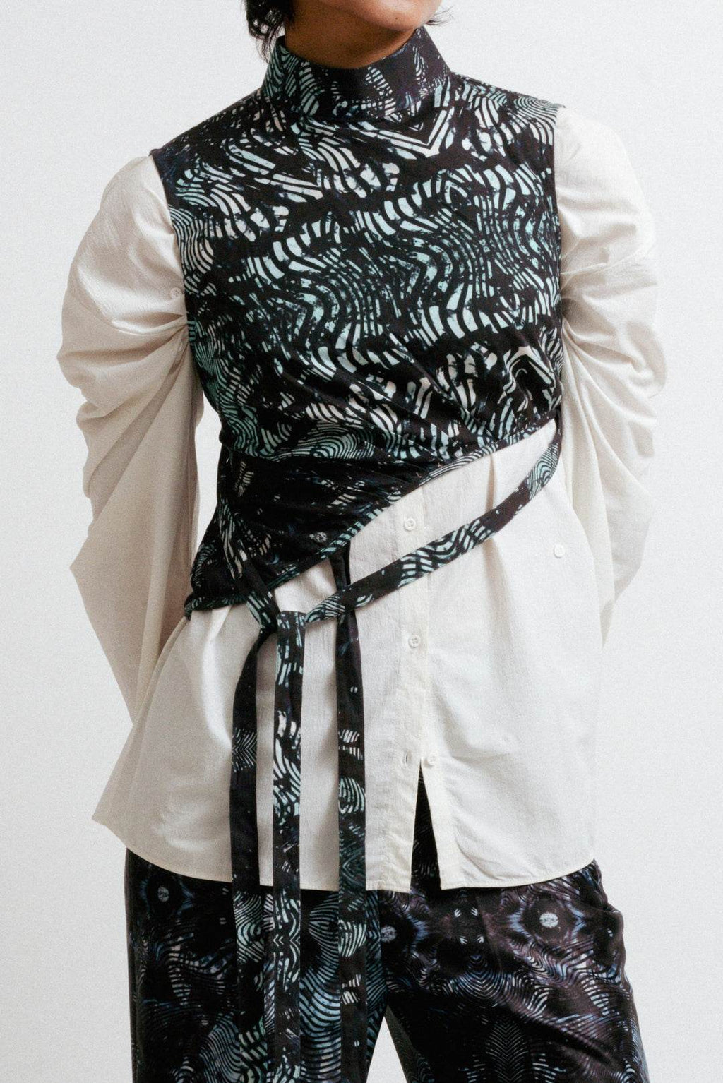 Electric Wave Crop Top - ProjektStreet®