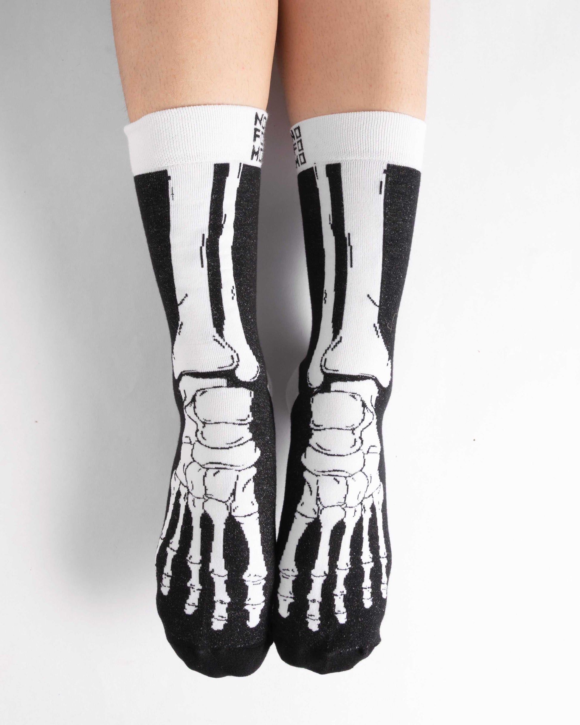 Skelton- Crew Length Socks