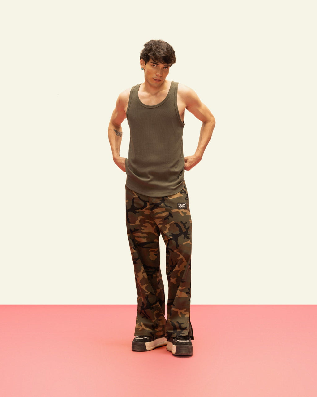 Green Camo Jogger