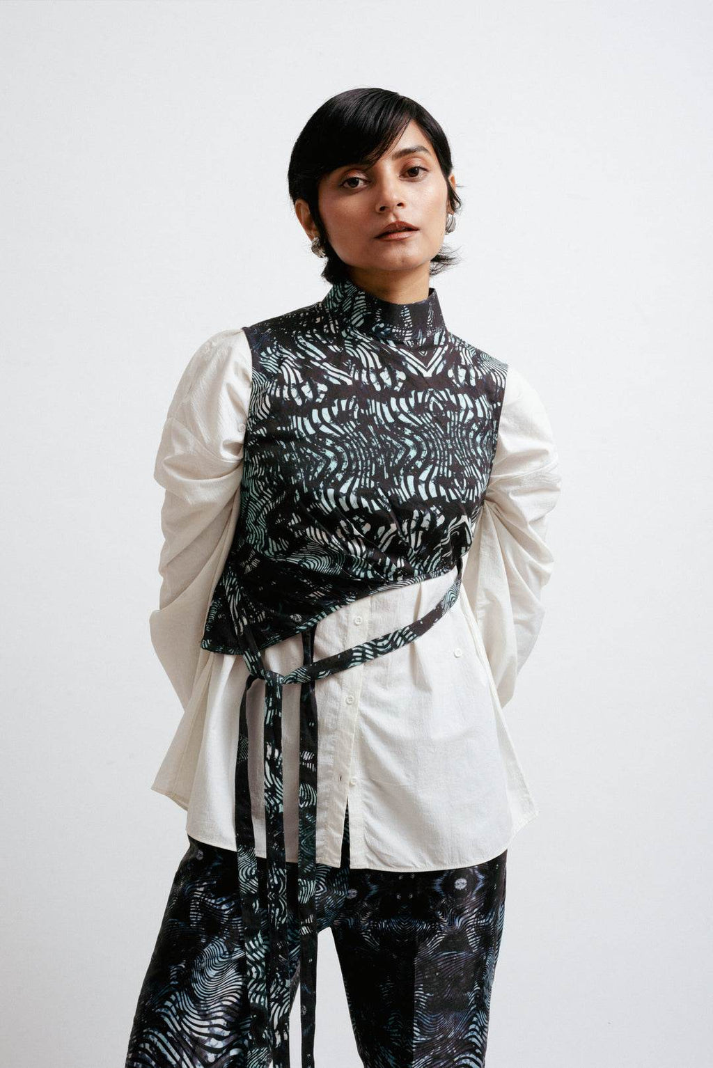 Electric Wave Crop Top - ProjektStreet®