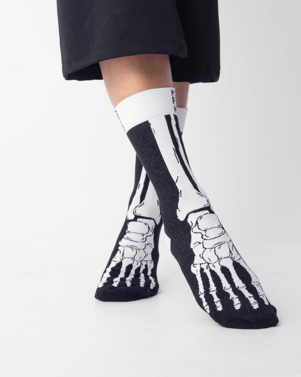 Skelton- Crew Length Socks
