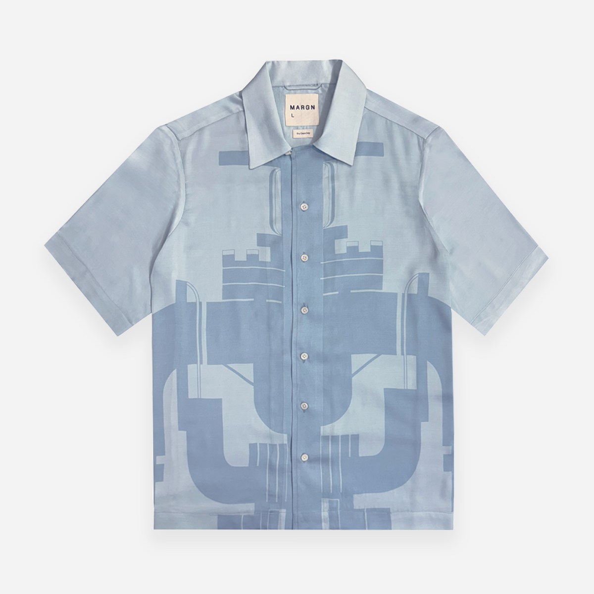 Gate Valve Silk Shirt-SB