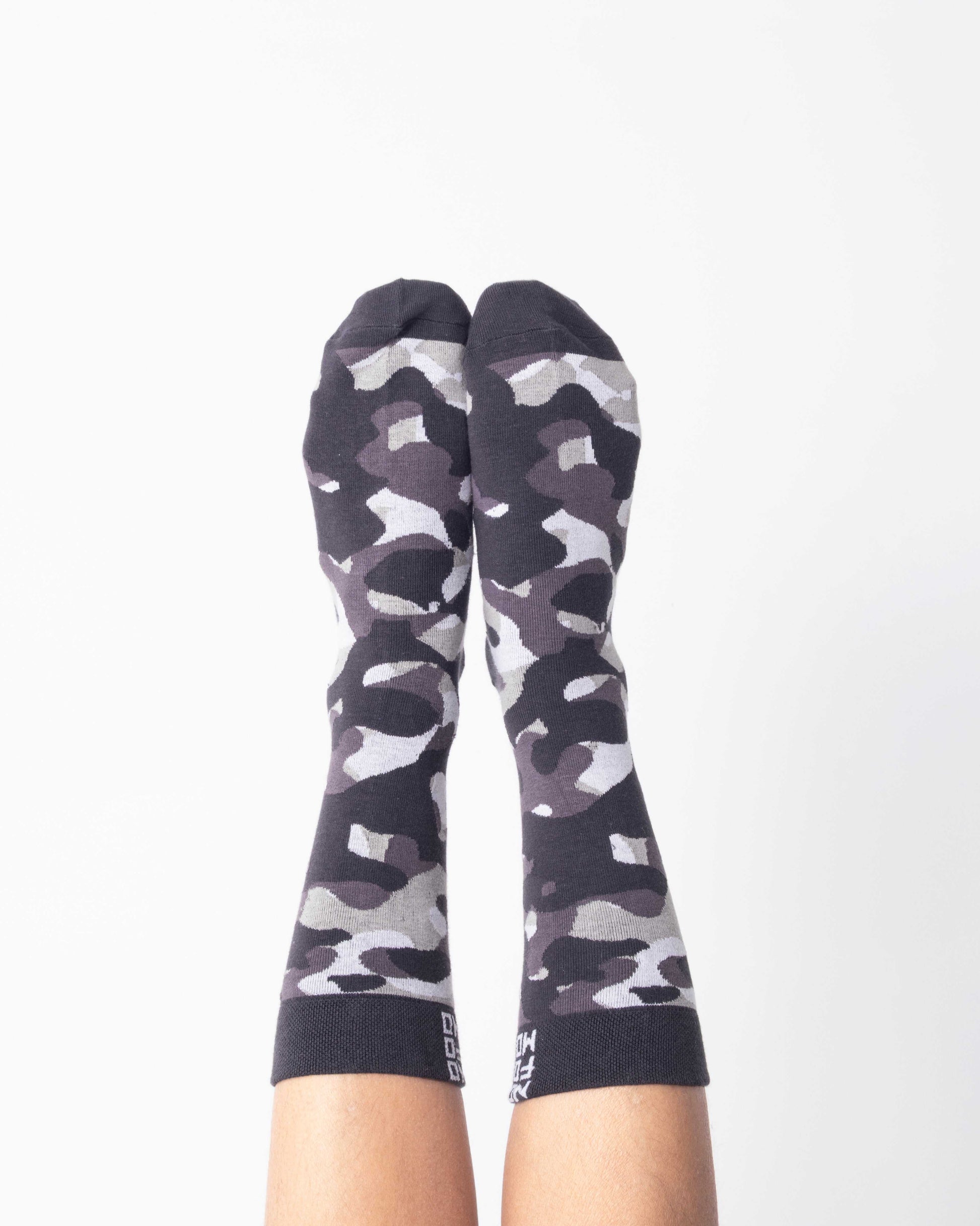 Camo- Crew Length Socks
