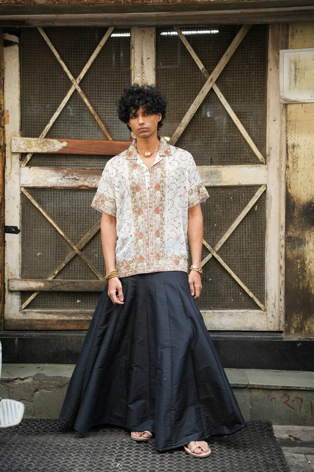 Parsi Embroidered Shirt - ProjektStreet®