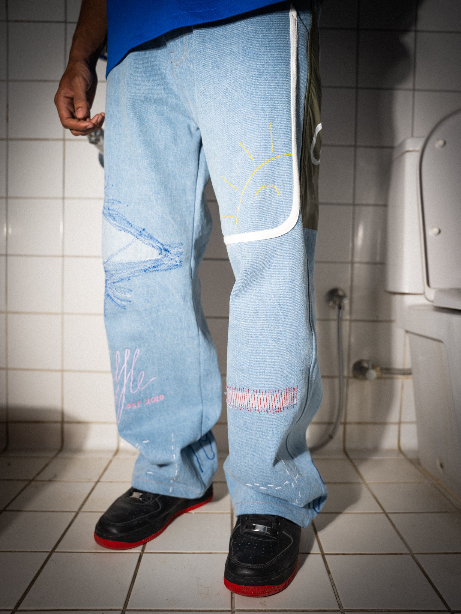 Blue Follow Jeans