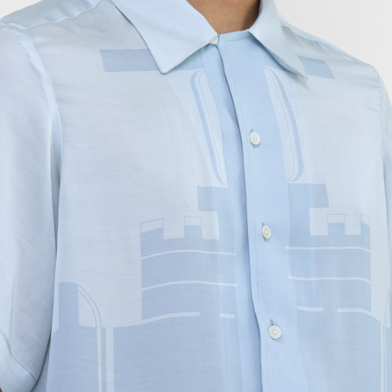 Gate Valve Silk Shirt-SB