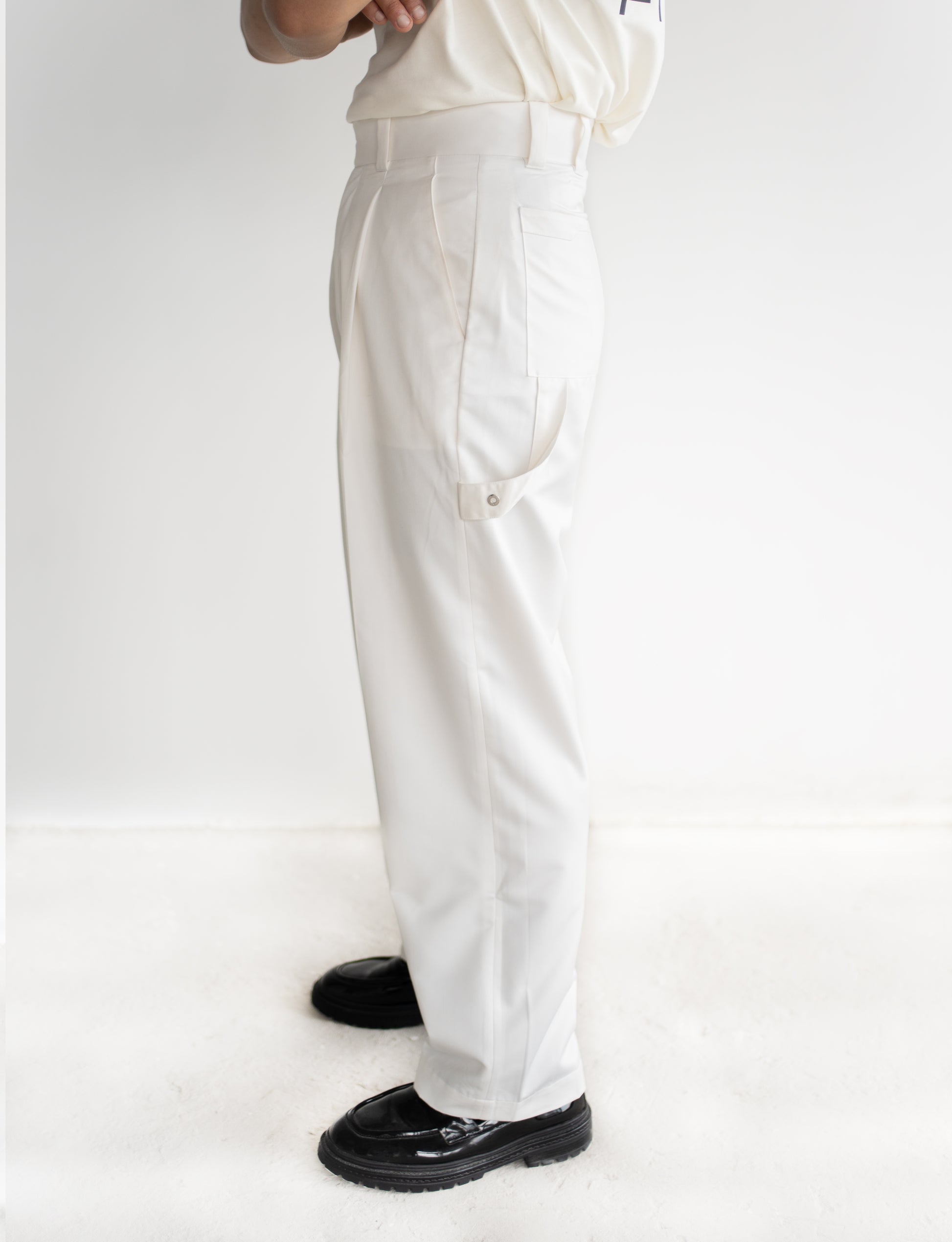 Tailored Tech Trousers- Classic Ivory